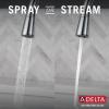 imageDelta Faucet Westville Matte Black Kitchen Faucet Black Kitchen Faucets with Pull Down Sprayer Kitchen Sink Faucet Faucet for Kitchen Sink Magnetic Docking Spray Head Matte Black 9110BLDSTChrome
