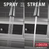 imageDelta Faucet Westville Matte Black Kitchen Faucet Black Kitchen Faucets with Pull Down Sprayer Kitchen Sink Faucet Faucet for Kitchen Sink Magnetic Docking Spray Head Matte Black 9110BLDSTArctic Stainless