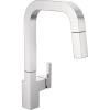 imageDelta Faucet Junction Matte Black Kitchen Faucet Black Kitchen Faucets with Pull Down Sprayer Kitchen Sink Faucet Faucet for Kitchen Sink Magnetic Docking Spray Head Matte Black 19825LFBLChrome