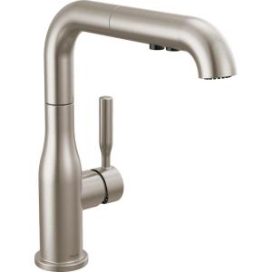 imageDelta Faucet Almari PullOut Kitchen Faucet Black Kitchen Faucets with PullOut Sprayer Kitchen Sink Faucet Faucet for Kitchen Sink with Magnetic Docking Matte Black 16943BLDSTStainless