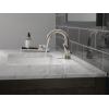 imageDELTA 15897LFBL Esato Bath Faucet Matte BlackSpotshield Brushed Nickel