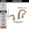 imageDELTA 35840LFCZ Arvo Bath Faucet Champagne BronzeChampagne Bronze