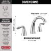 imageDELTA 35840LFCZ Arvo Bath Faucet Champagne BronzeChrome