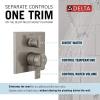imageDelta Faucet Ara 17 Series 3Setting Integrated Diverter Valve Trim Kit Chrome Diverter Valve Trim Kit Shower Trim Kit Chrome T27867 Valve Not IncludedStainless