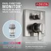 imageDelta Faucet Ara 17 Series 3Setting Integrated Diverter Valve Trim Kit Chrome Diverter Valve Trim Kit Shower Trim Kit Chrome T27867 Valve Not IncludedVenetian Bronze