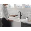 imageDelta Faucet Daneri PullOut Kitchen Faucet Black Kitchen Faucets with PullOut Sprayer Kitchen Sink Faucet Faucet for Kitchen Sink with Magnetic Docking Matte Black 16879BLDSTMatte Black