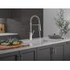 imageDelta Faucet Ermelo Pro Commercial Style Kitchen Faucet Kitchen Faucets with Pull Down Sprayer Brushed Nickel Kitchen Sink Faucet Faucet for Kitchen Sink with Magnetic Dock Stainless 18887SSDSTChrome