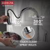 imageDelta Faucet Kate Pull Down Kitchen Faucet Brushed Nickel with Pull Down Sprayer Kitchen Sink Faucet Faucet for Kitchen Sink Soap Dispenser Stainless 16970SSSDDSTChrome