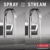 imageDelta Faucet Keele Kitchen Faucet with Pull Down Sprayer Champagne Gold Kitchen Sink Faucet Modern Kitchen Faucet Kitchen Faucet Sprayer Single Hole Kitchen Faucet Champagne Bronze 19824LFCZChrome