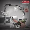 imageDelta Faucet Keele Kitchen Faucet with Pull Down Sprayer Champagne Gold Kitchen Sink Faucet Modern Kitchen Faucet Kitchen Faucet Sprayer Single Hole Kitchen Faucet Champagne Bronze 19824LFCZChrome