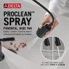imageDelta Faucet Renaldi Bridge Kitchen Faucet with Pull Down Sprayer Matte Black 3Hole Kitchen Faucet Kitchen Sink Faucet Delta ProClean Kitchen Faucet Matte Black 2384LBLDSTMatte Black