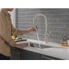 imageDelta Faucet Rhett Pro Commercial Style Kitchen Faucet Kitchen Faucets with Pull Down Sprayer Brushed Nickel Kitchen Sink Faucet Faucet for Kitchen Sink with Magnetic Dock Stainless 18887SSDSTStainless