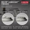 imageDelta Faucet Tetra 14 Series Matte Black 6Setting Integrated Diverter Valve Trim Kit Black Diverter Valve Trim Kit Shower Trim Kit Matte Black T24989BL Valve Not IncludedLumicoat Stainless