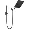 imageDelta Faucet 10inch Raincan Shower Head and Hand Held Shower Combo Black Square Shower Head Rainfall Shower Head Hand Shower High Pressure Shower Head 175 GPM Flow Rate Matte Black 75527BLMatte Black
