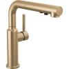 imageDelta Faucet Daneri PullOut Kitchen Faucet Black Kitchen Faucets with PullOut Sprayer Kitchen Sink Faucet Faucet for Kitchen Sink with Magnetic Docking Matte Black 16879BLDSTChampagne Bronze