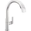 imageDelta Faucet Keele Kitchen Faucet with Pull Down Sprayer Champagne Gold Kitchen Sink Faucet Modern Kitchen Faucet Kitchen Faucet Sprayer Single Hole Kitchen Faucet Champagne Bronze 19824LFCZChrome