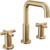 imageDelta Faucet Nicoli Widespread Bathroom Faucet 3 Hole Gold Bathroom Faucet Bathroom Sink Faucet Drain Assembly Champagne Bronze 35894LFCZChampagne Bronze