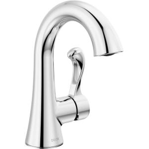 imageDELTA 15897LFBL Esato Bath Faucet Matte BlackChrome