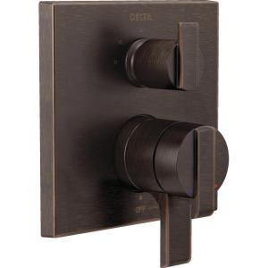 imageDelta Faucet Ara 17 Series 3Setting Integrated Diverter Valve Trim Kit Chrome Diverter Valve Trim Kit Shower Trim Kit Chrome T27867 Valve Not IncludedVenetian Bronze
