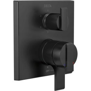 imageDelta Faucet Ara 17 Series 6Setting Integrated Diverter Valve Trim Kit Gold Diverter Valve Trim Kit Shower Trim Kit Champagne Bronze T27967CZ Valve Not IncludedMatte Black