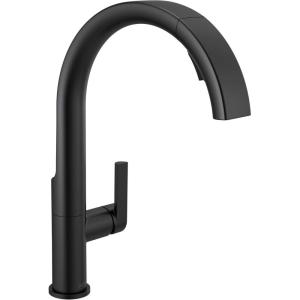 imageDelta Faucet Keele Kitchen Faucet with Pull Down Sprayer Champagne Gold Kitchen Sink Faucet Modern Kitchen Faucet Kitchen Faucet Sprayer Single Hole Kitchen Faucet Champagne Bronze 19824LFCZMatte Black