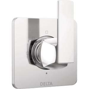 imageDelta Faucet Velum Gold 3Setting Diverter Trim Kit Diverter Valve Kit Gold Shower Diverter Champagne Bronze T11837CZ Valve Not IncludedChrome