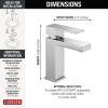 imageDELTA 567LFPP Ara Bathroom Faucet 12 GPM Water Flow ChromeChrome