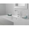 imageDelta Faucet Albion Single Hole Bathroom Faucet BlackGold Single Handle Bathroom Faucet Bathroom Sink Faucet Metal Push PopUp Drain Assembly Matte BlackChampagne Bronze 15855LFGZChrome