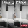 imageDelta Faucet Antoni Pull Down Kitchen Faucet with Pull Down Sprayer Commercial Kitchen Sink Faucet Faucets for Kitchen Sink Magnetic Docking Spray Head SpotShield Stainless 18803SPDSTMatte Black