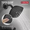 imageDelta Faucet Ashlyn 14 Series SingleFunction Shower Faucet Set Full Body Spray Shower Head Black Delta Shower Trim Kit Matte Black T14264BL Valve Not Included