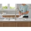 imageDelta Faucet Boyd Kitchen Faucet with Soap Dispenser Kitchen Faucets with Pull Down Sprayer Black Kitchen Sink Faucet with Magnetic Docking Spray Head Matte Black 19893ZBLSDDSTSpotshield Stainless