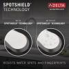 imageDelta Faucet Capertee Black Kitchen Faucet with Soap Dispenser Kitchen Faucets with Pull Down Sprayer Kitchen Sink Faucet with Magnetic Docking Spray Head Matte Black 19877ZBLSDDSTSpotshield Stainless
