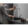 imageDelta Faucet Essa Kitchen Faucet with Pull Down Sprayer Kitchen Sink Faucet Brushed Nickel Magnetic Docking Spray Head Delta Kitchen Faucet Pull Down Arctic Stainless 9113ARDSTArctic Stainless