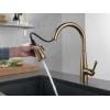 imageDelta Faucet Essa Kitchen Faucet with Pull Down Sprayer Kitchen Sink Faucet Brushed Nickel Magnetic Docking Spray Head Delta Kitchen Faucet Pull Down Arctic Stainless 9113ARDSTChampagne Bronze