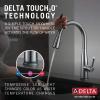 imageDelta Faucet Essa Kitchen Faucet with Pull Down Sprayer Kitchen Sink Faucet Brushed Nickel Magnetic Docking Spray Head Delta Kitchen Faucet Pull Down Arctic Stainless 9113ARDSTArctic Stainless