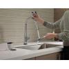 imageDelta Faucet Essa Kitchen Faucet with Pull Down Sprayer Kitchen Sink Faucet Brushed Nickel Magnetic Docking Spray Head Delta Kitchen Faucet Pull Down Arctic Stainless 9113ARDSTChrome
