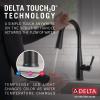 imageDelta Faucet Essa Kitchen Faucet with Pull Down Sprayer Kitchen Sink Faucet Brushed Nickel Magnetic Docking Spray Head Delta Kitchen Faucet Pull Down Arctic Stainless 9113ARDSTMatte Black