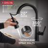 imageDelta Faucet Essa Kitchen Faucet with Pull Down Sprayer Kitchen Sink Faucet Brushed Nickel Magnetic Docking Spray Head Delta Kitchen Faucet Pull Down Arctic Stainless 9113ARDSTMatte Black