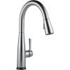 imageDelta Faucet Essa Kitchen Faucet with Pull Down Sprayer Kitchen Sink Faucet Brushed Nickel Magnetic Docking Spray Head Delta Kitchen Faucet Pull Down Arctic Stainless 9113ARDSTArctic Stainless