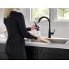 imageDelta Faucet Essa Kitchen Faucet with Pull Down Sprayer Kitchen Sink Faucet Brushed Nickel Magnetic Docking Spray Head Delta Kitchen Faucet Pull Down Arctic Stainless 9113ARDSTMatte Black