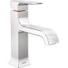imageDelta Faucet Velum Single Hole Bathroom Faucet Black Bathroom Sink Faucet Single Handle Bathroom Faucet Bath Faucet PopUp Drain Assembly Matte Black 537BLMPUDSTChrome