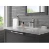 imageDelta Faucet Velum Single Hole Bathroom Faucet Black Bathroom Sink Faucet Single Handle Bathroom Faucet Bath Faucet PopUp Drain Assembly Matte Black 537BLMPUDSTStainless