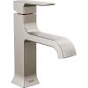 imageDelta Faucet Velum Single Hole Bathroom Faucet Black Bathroom Sink Faucet Single Handle Bathroom Faucet Bath Faucet PopUp Drain Assembly Matte Black 537BLMPUDSTStainless