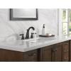 imageDelta Faucet Windemere Widespread Bathroom Faucet Oil Rubbed Bronze Bathroom Sink Faucet 3 Hole Bathroom Faucet Metal Drain Assembly Oil Rubbed Bronze B3596LFOBOil Rubbed Bronze