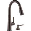 imageDelta Faucet Essa Kitchen Faucet with Pull Down Sprayer Kitchen Sink Faucet Brushed Nickel Magnetic Docking Spray Head Delta Kitchen Faucet Pull Down Arctic Stainless 9113ARDSTVenetian Bronze