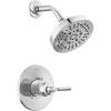 imageDelta Faucet Saylor 14 Series Black Shower Valve Trim Kit Delta Shower System Shower Faucet Set Black Shower Fixture Shower Head and Handle Set Matte Black T14235BL Valve Not IncludedChrome