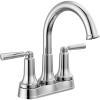 imageDelta Faucet Saylor Gold Bathroom Faucet Bathroom Sink Faucet Centerset Bathroom Faucet for Bathroom Sink Diamond Seal Technology Metal Drain Assembly Champagne Bronze 2535CZMPUDSTChrome