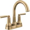 imageDelta Faucet Saylor Gold Bathroom Faucet Bathroom Sink Faucet Centerset Bathroom Faucet for Bathroom Sink Diamond Seal Technology Metal Drain Assembly Champagne Bronze 2535CZMPUDSTChampagne Bronze
