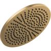 imageDelta Faucet SingleSpray Raincan Shower Head Gold Shower Head Rainfall Shower Head Round Shower Head Metal Shower Head 25 GPM Flow Rate Champagne Bronze 52158CZ25Champagne Bronze