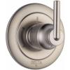 imageDelta Faucet Trinsic 3Setting Shower Handle Diverter Trim Kit Diverter Valve Trim Kit Brushed Nickel 3 Way Shower Diverter Delta Diverter Trim Stainless T11859SS Valve Not Included